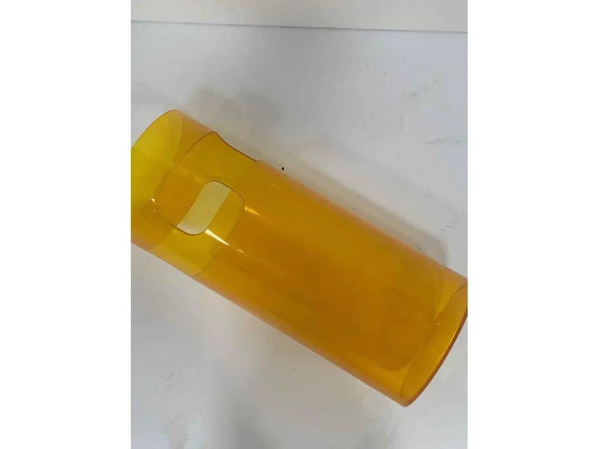 Umbrella stand plastic basket (yellow)