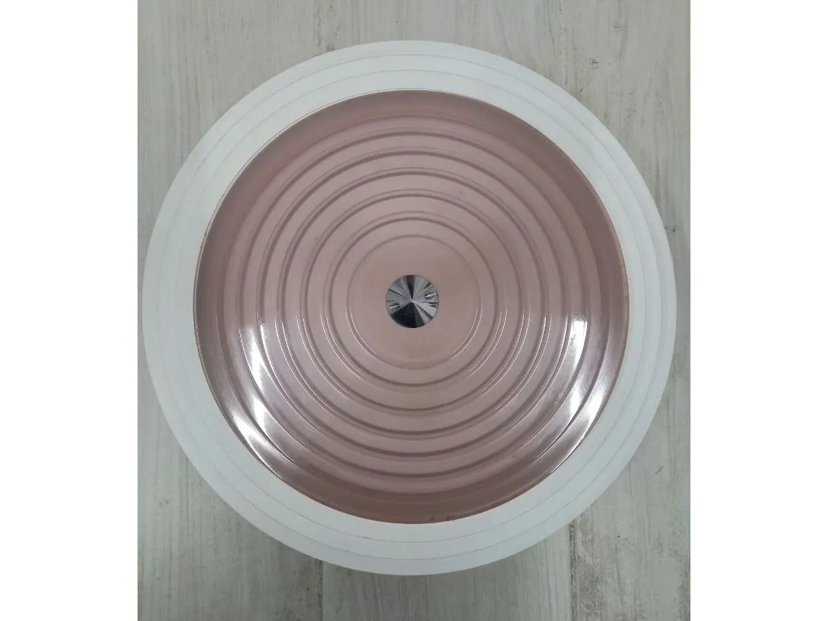 Vintage pink glass wall lamp (1970s), FontanaArte image