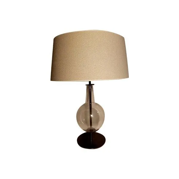 Desir table lamp in metal and fabric, Penta 