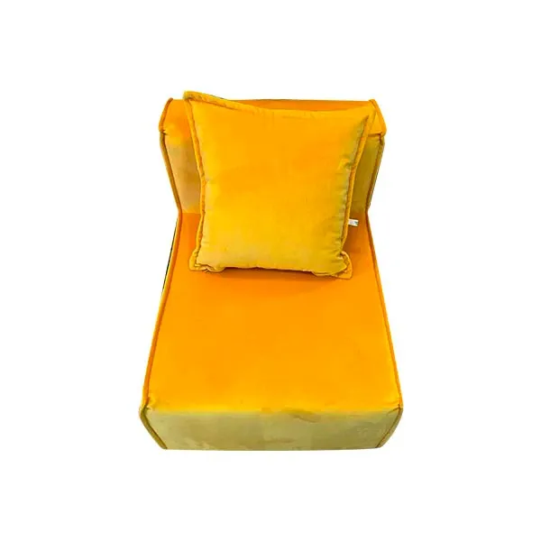 Mademoiselle armchair in velvet (yellow), Filippo Ghezzani image