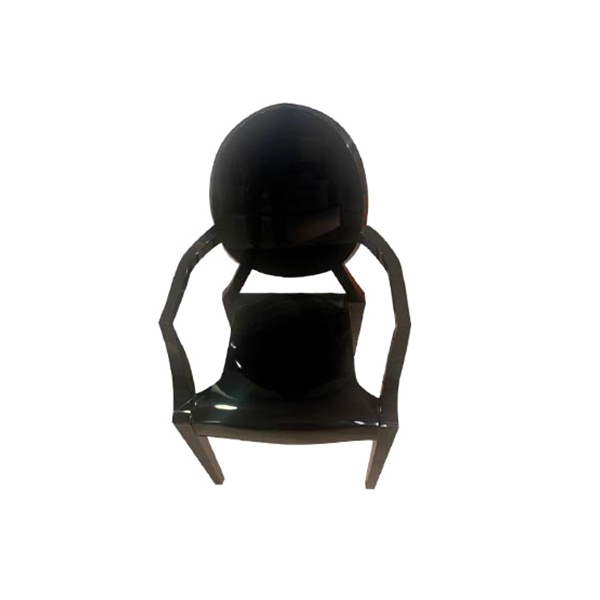 Sedia per bambini Lou Lou Ghost (nero), Kartell image