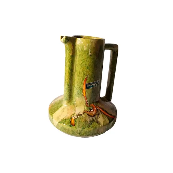 Decorative ceramic vase (green), Ceramiche Bertoncello image