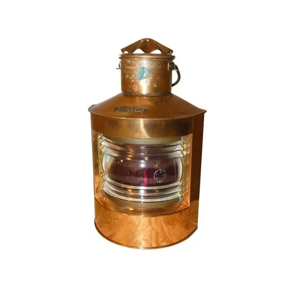 Copper oil lamp, Bakboord image
