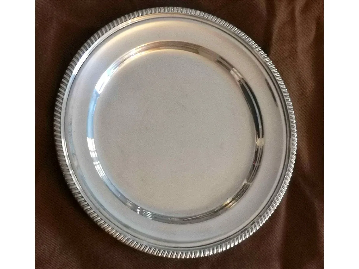 Set 6 Piattini classici in argento 800, Argenteria Miracoli 6