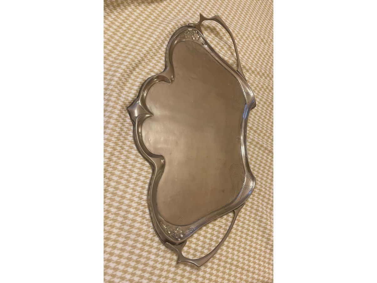 Vintage Silber Tablett Brand