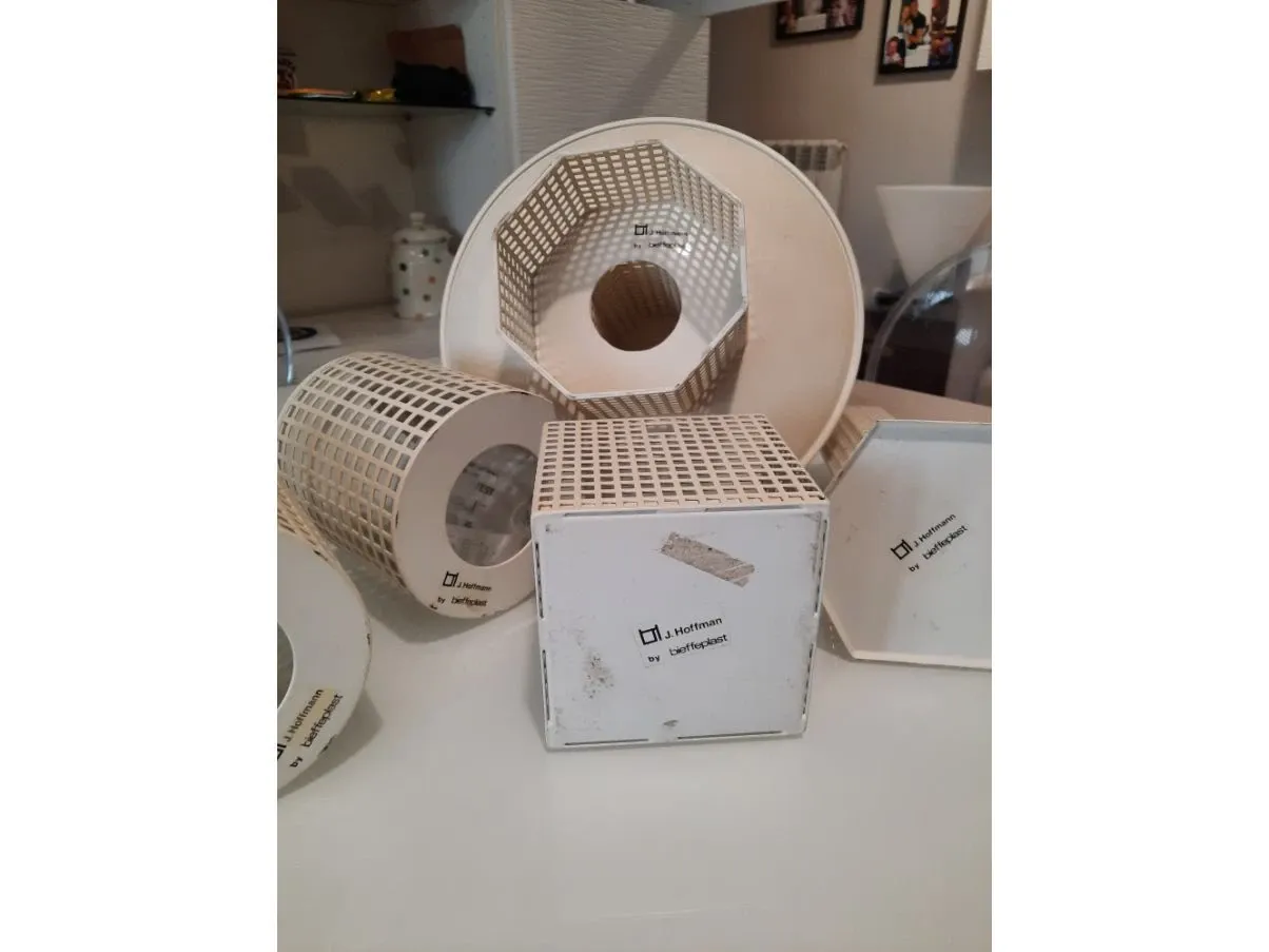 Glass containers set by Hoffma, Bieffeplast 1