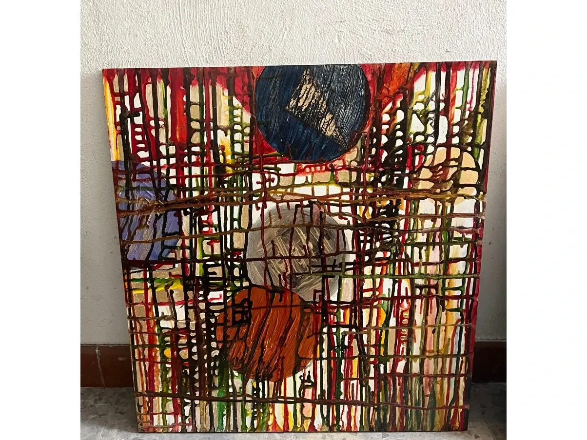 Quadro Fantasia di forme e colori, Bruno Carlino 1