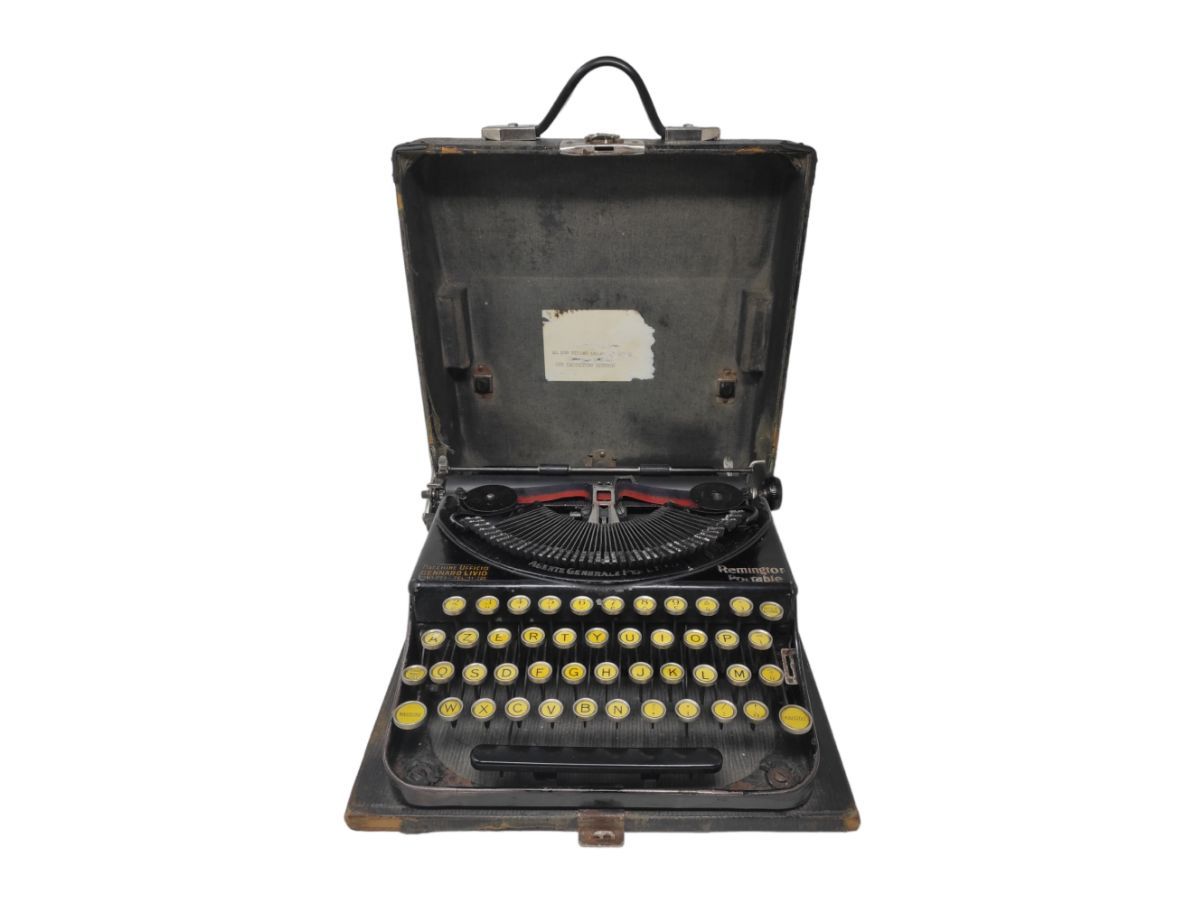 Vintage Portable Typewriter, Remington image