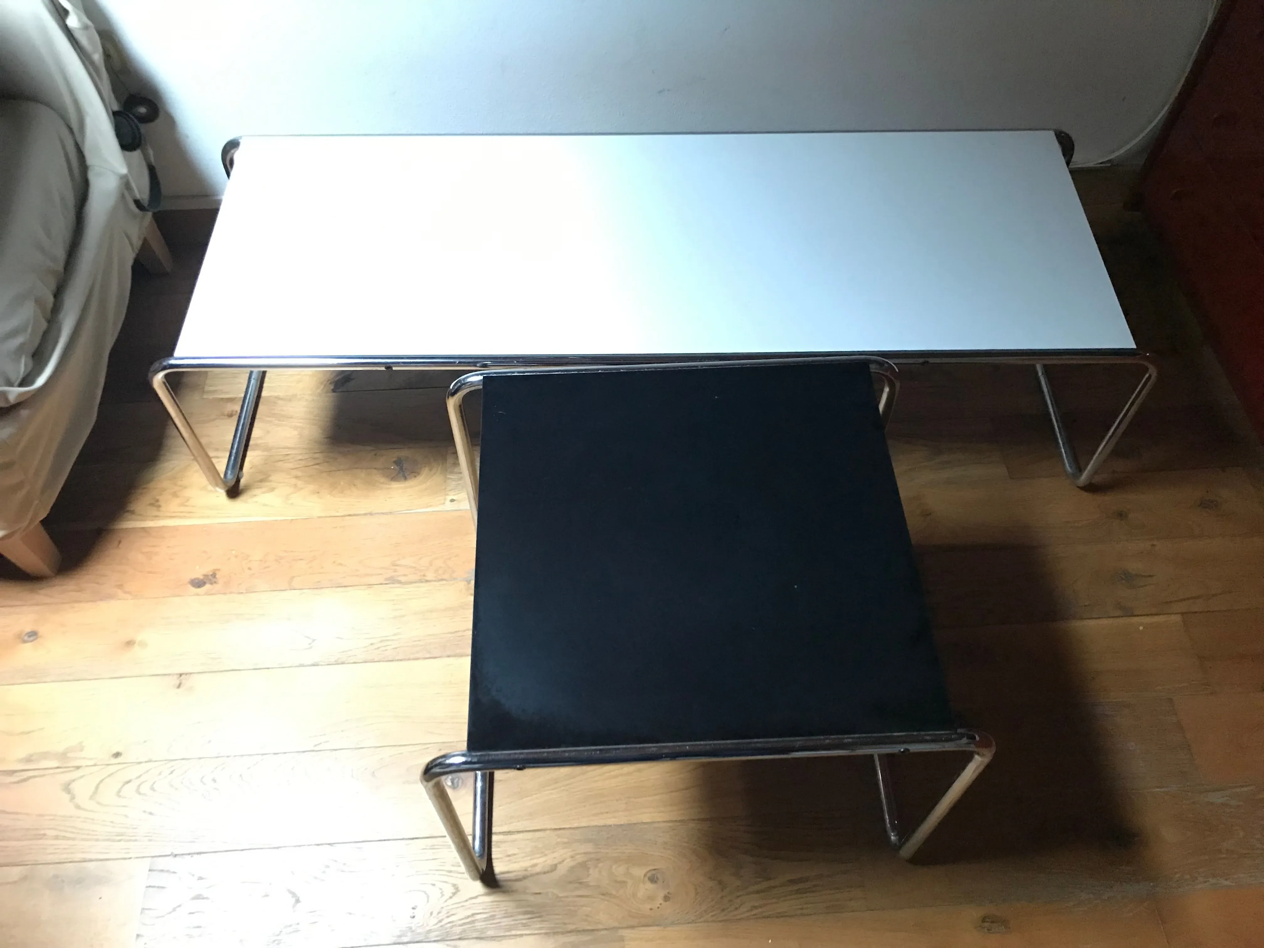 Set of 2 Laccio coffee tables, Gavina 4