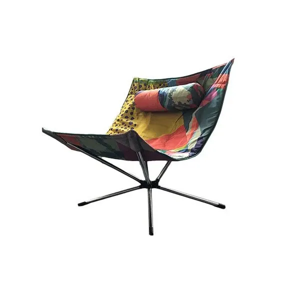 Miamina folding armchair in Missoni fabric, Saporiti Italia 5