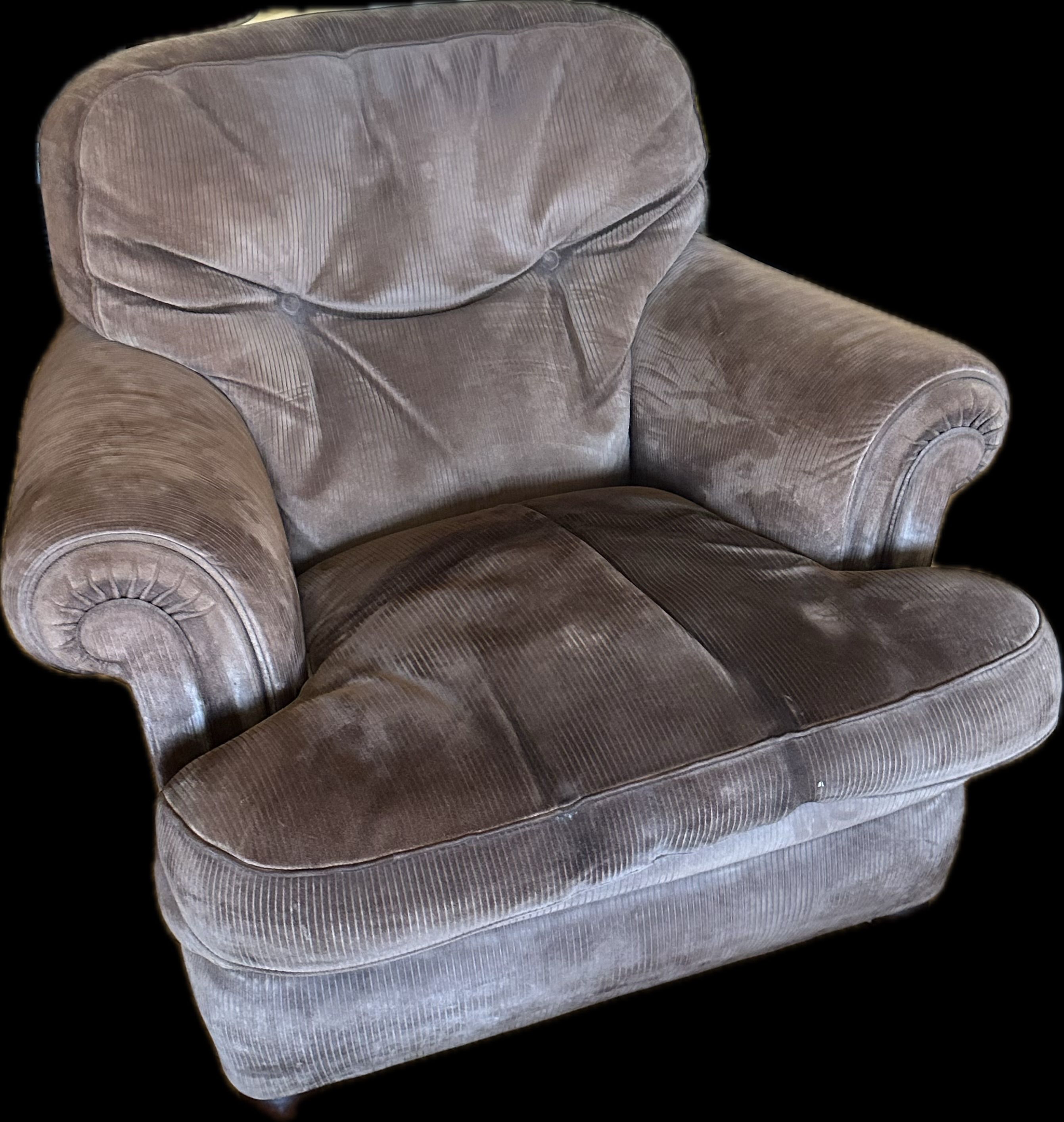 Vintage Leder Sofa Set Braun: 3-Sitzer Sofa und 2 Sessel (80er, Dream) Optional8
