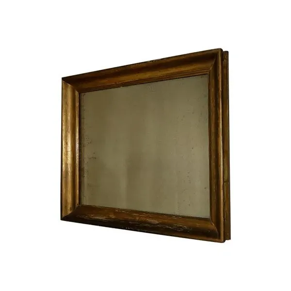 Wooden mirror with gilded frame (&#39;800), image