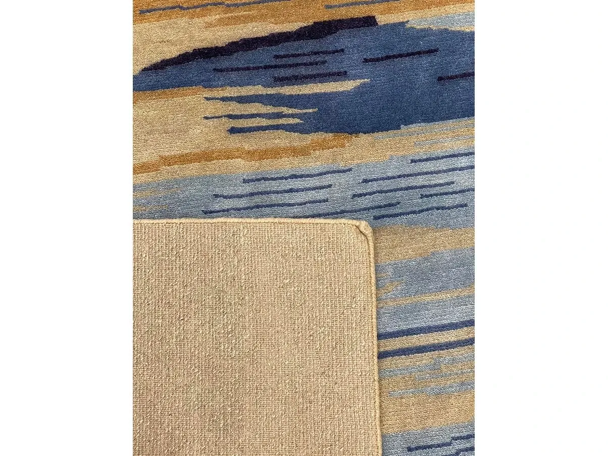 Indonepal 45554 wool and viscose rectangular carpet, Cabib 2
