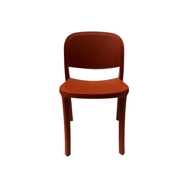 Red stackable chair, Emeco image