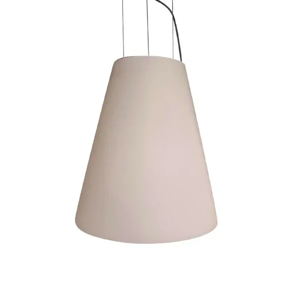 Cheope hanging lamp in glass (white), Vistosi image