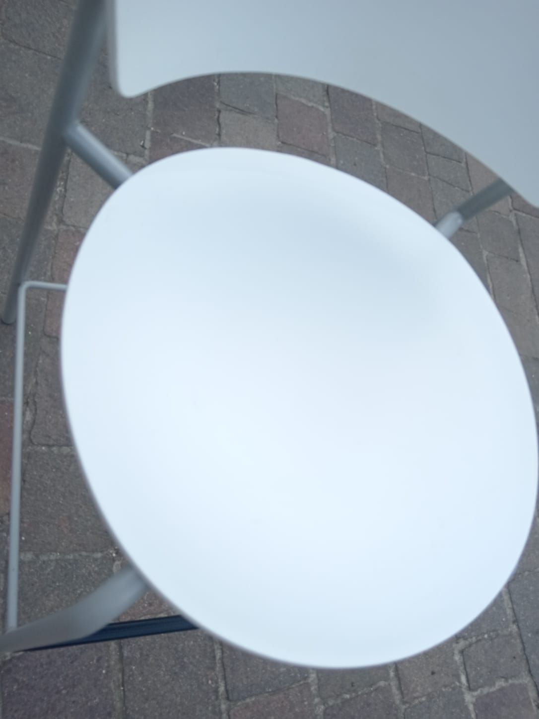 High stool Giò white 16