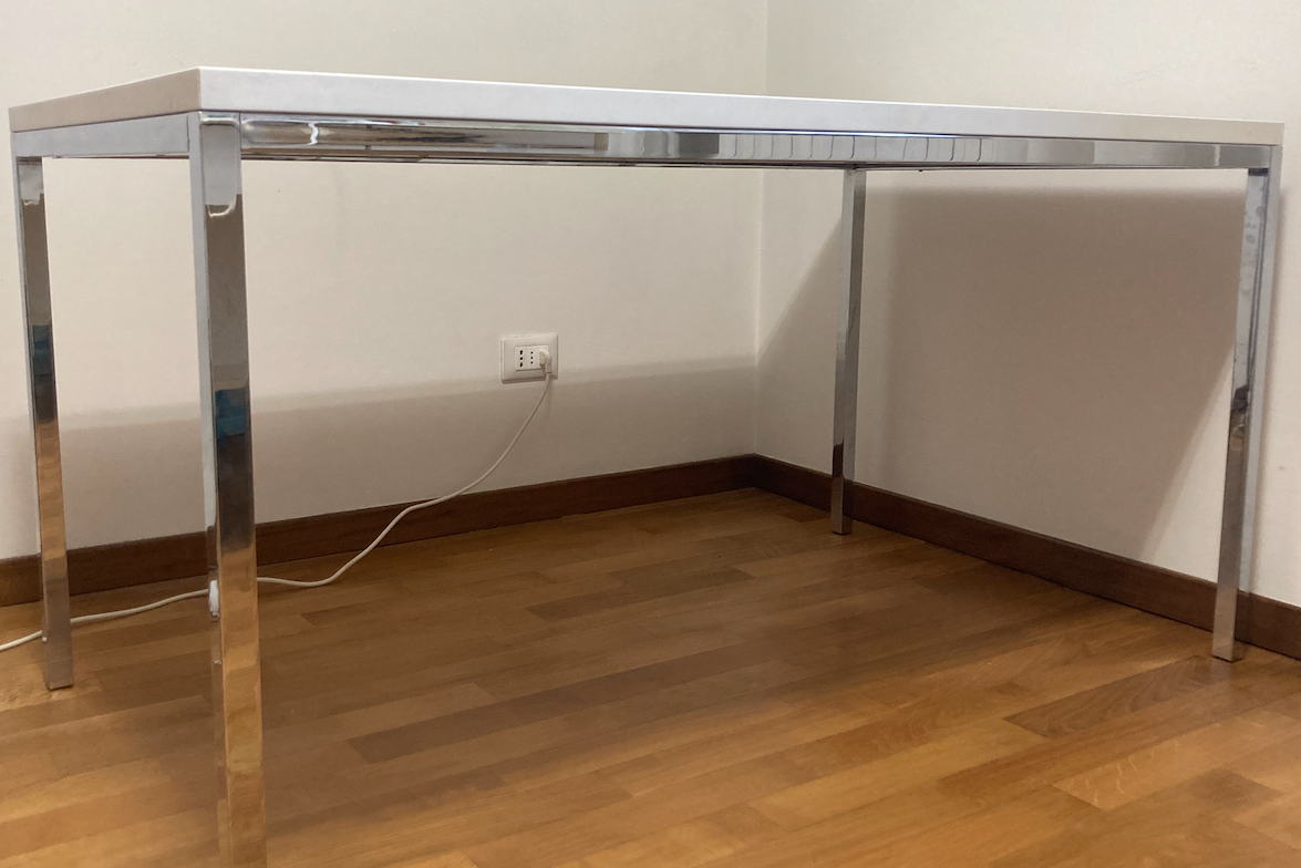 Mesa rectangular Florence Knoll vintage años 60 Front