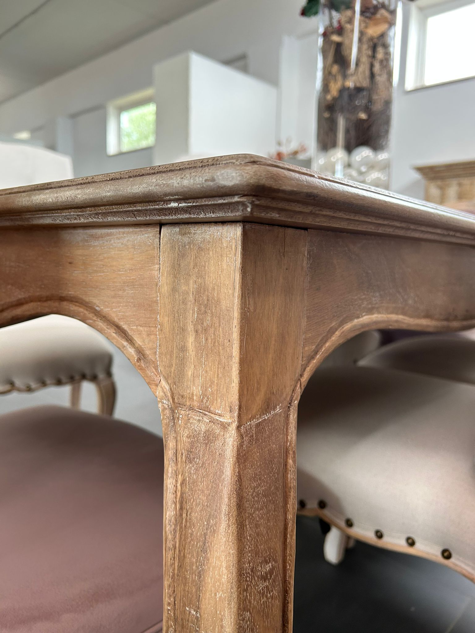 Tavolo rettangolare Malika in legno di mango, Bizzotto 15