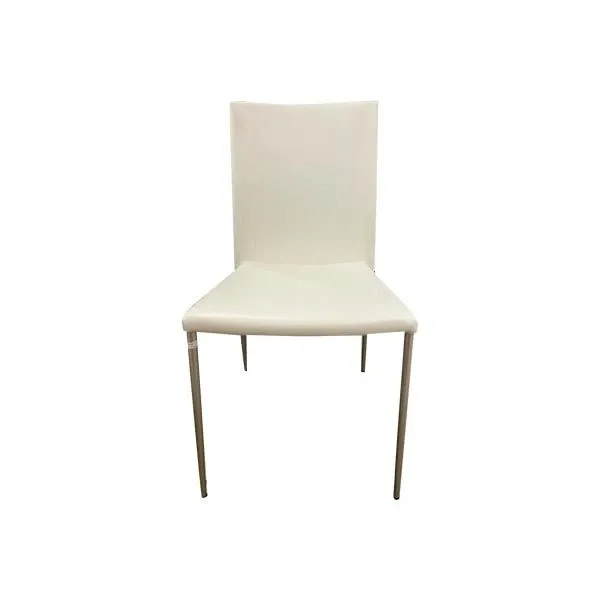 Minnie chair in eco-leather, Stones 