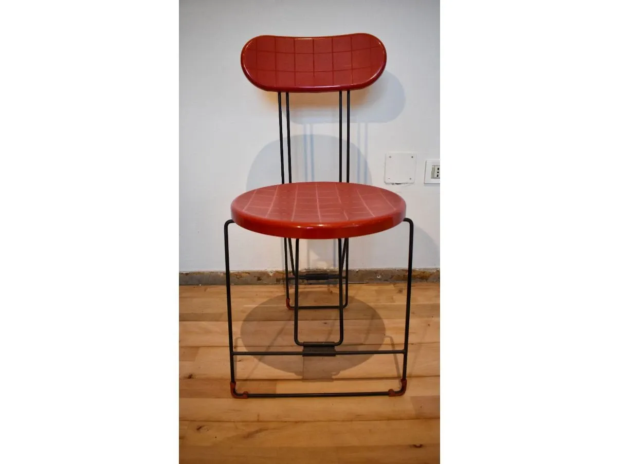 Set of 4 vintage Cricket chairs by Andries Van Onck 3