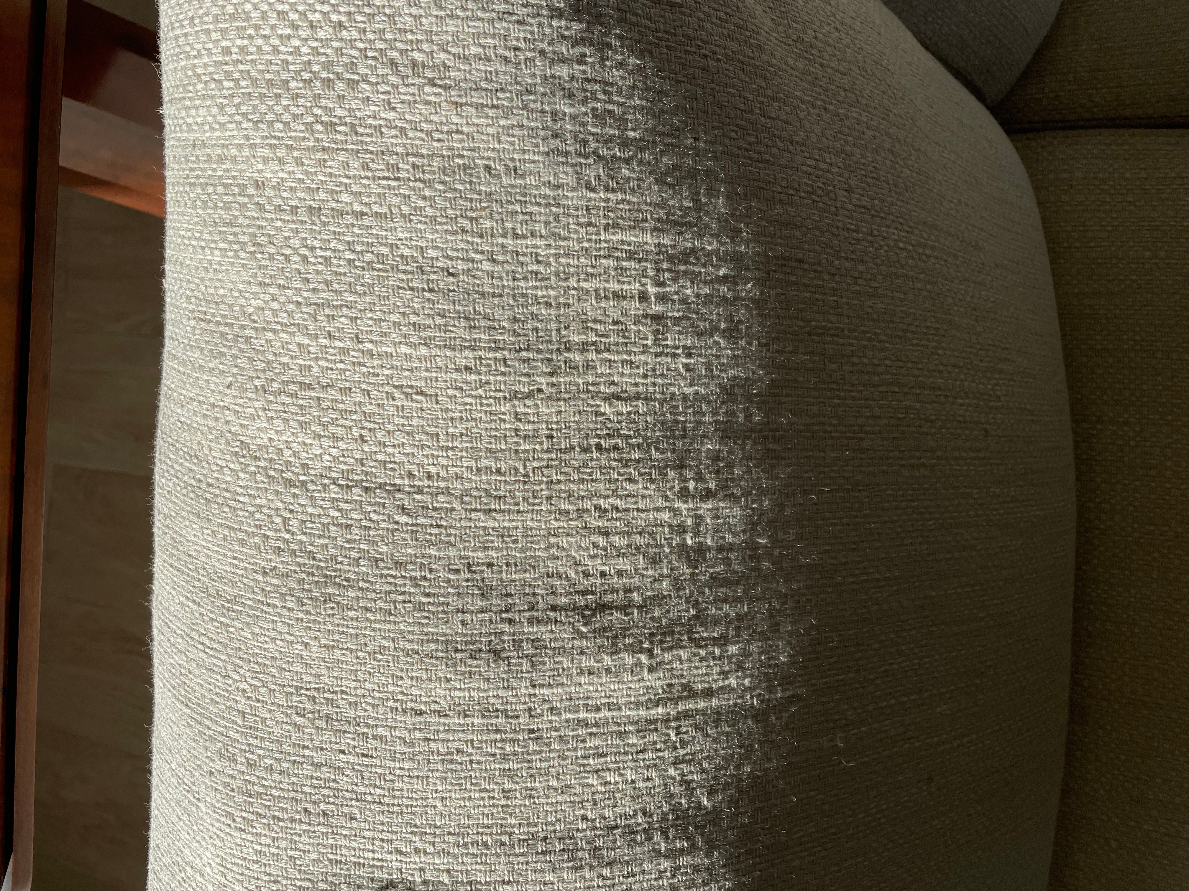 Hamilton 3-Sitzer Sofa Set mit 2 Hockern aus Stoff von Rodolfo Dordoni Details