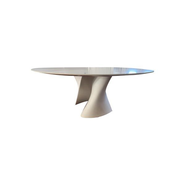S Table white round table, MDF Italia image