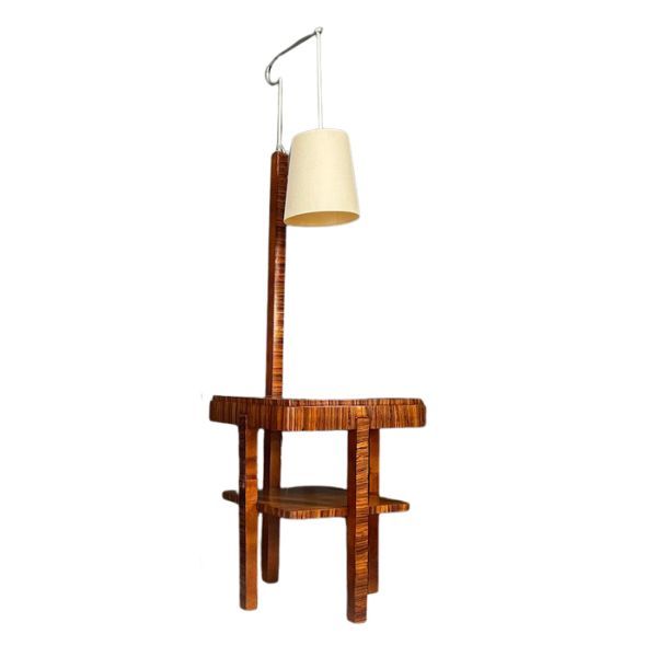 Tavolino a Lampada in mogano (anni '30), image