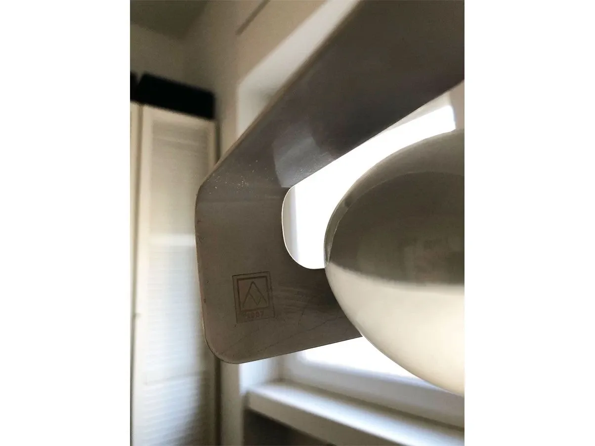 Lampada ad arco Spider con morsetto metallo (bianco), Oluce 1