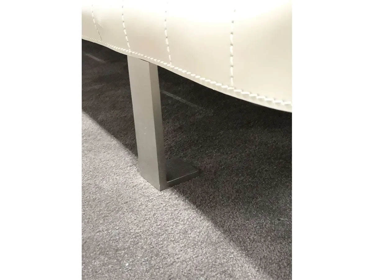 Letto matrimoniale Gio' in cuoio (beige), Ivano Redaelli 8