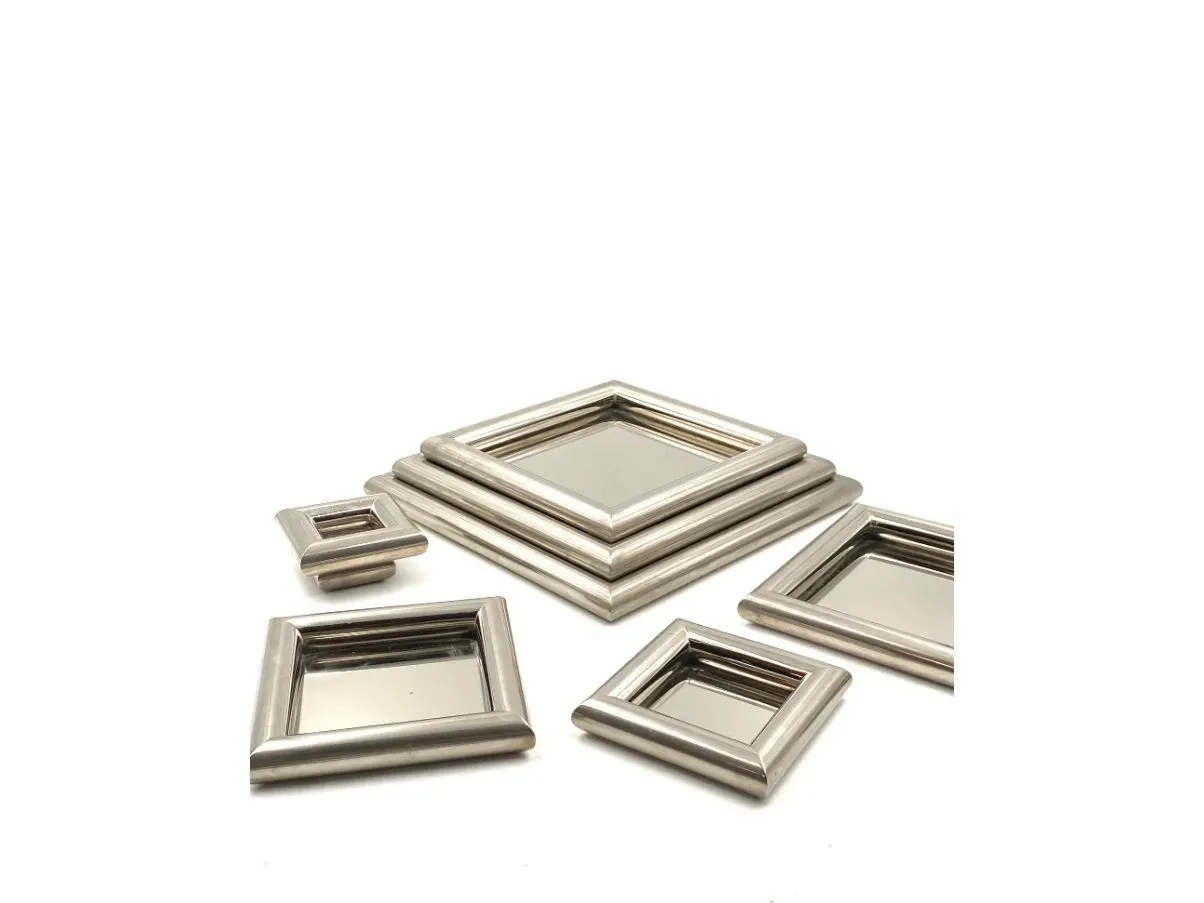 Vintage Stacked Trays Sculpture (1970s) 4