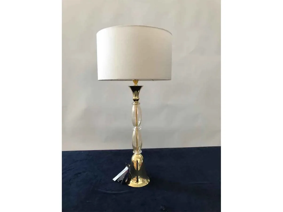 Table lamp in transparent Murano glass, IPM light 2