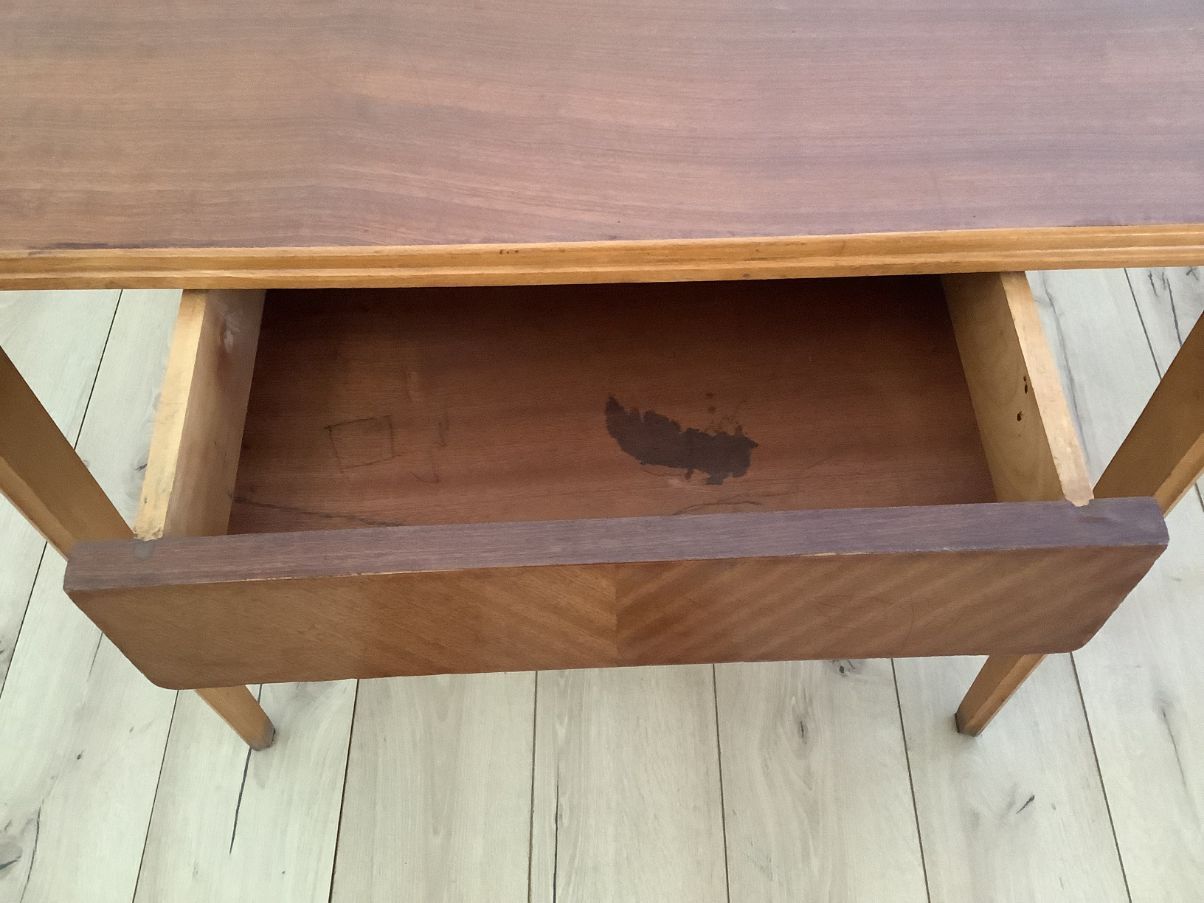 50s Wooden Desk and Chair Set Optional7