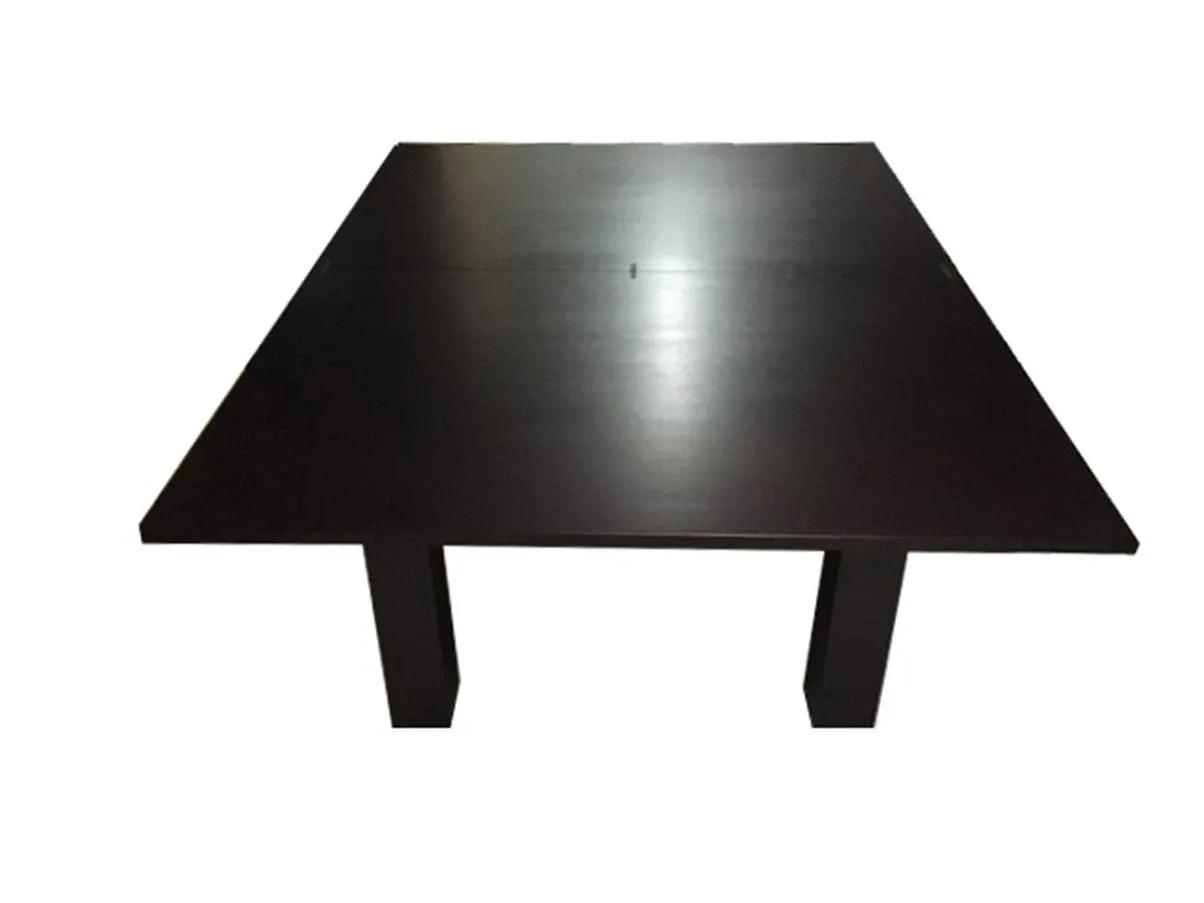 Tavolo allungabile Giravolta in acciaio e legno 12