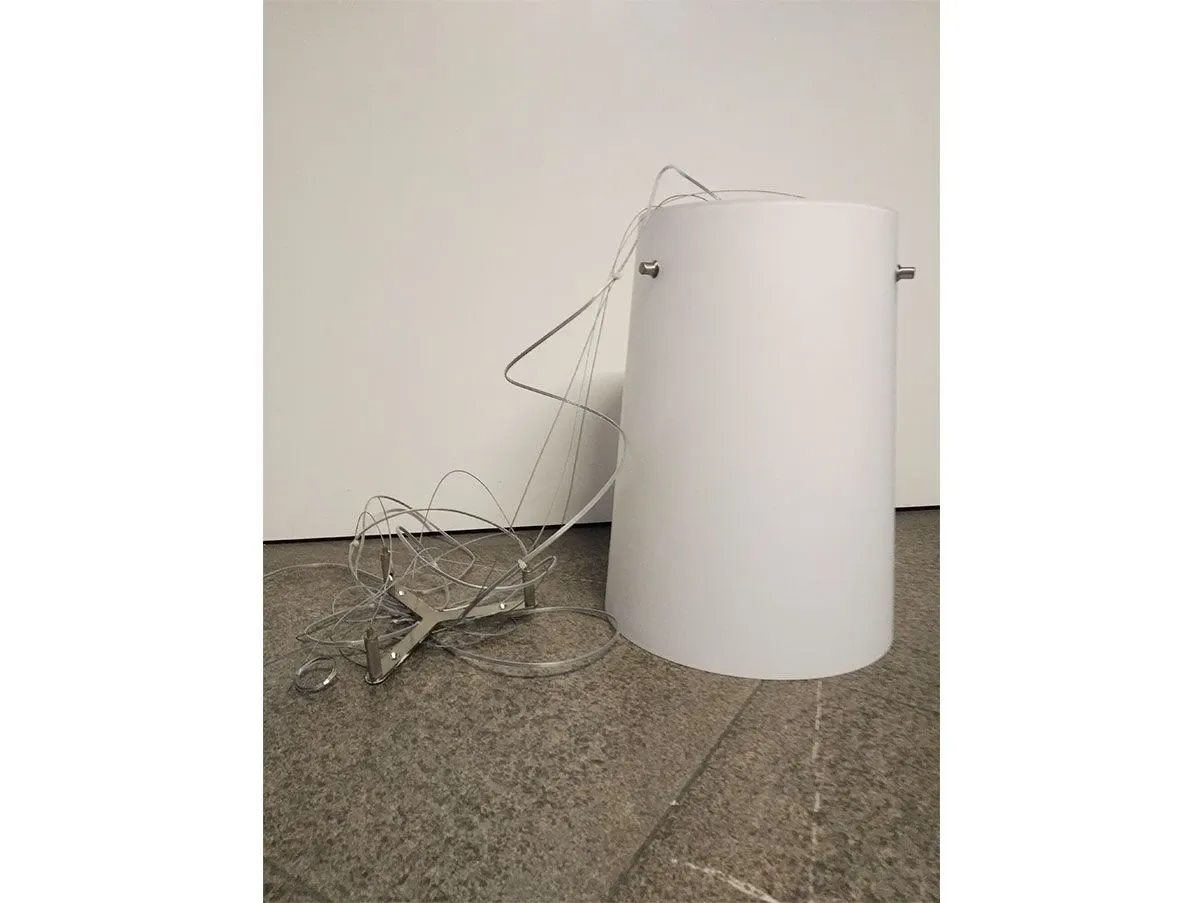 Lampada a sospensione Sera S1 in vetro (bianco), Prandina 3
