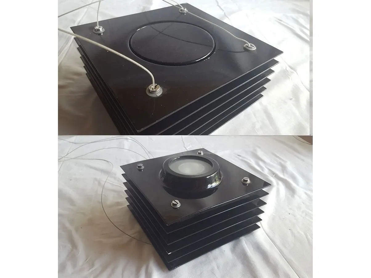 Lampada a sospensione Hikary di Ettore Sottsass, Skipper 4
