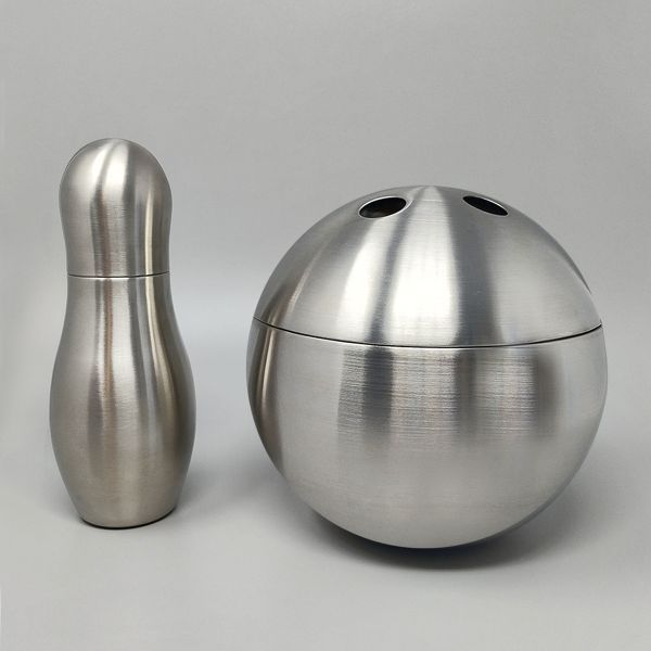 Bowling shaker set and Tauma ice bucket (70s), Guzzini image