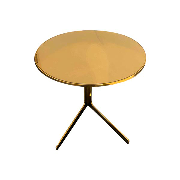 Baba coffee table in metal (golden), Poliform image