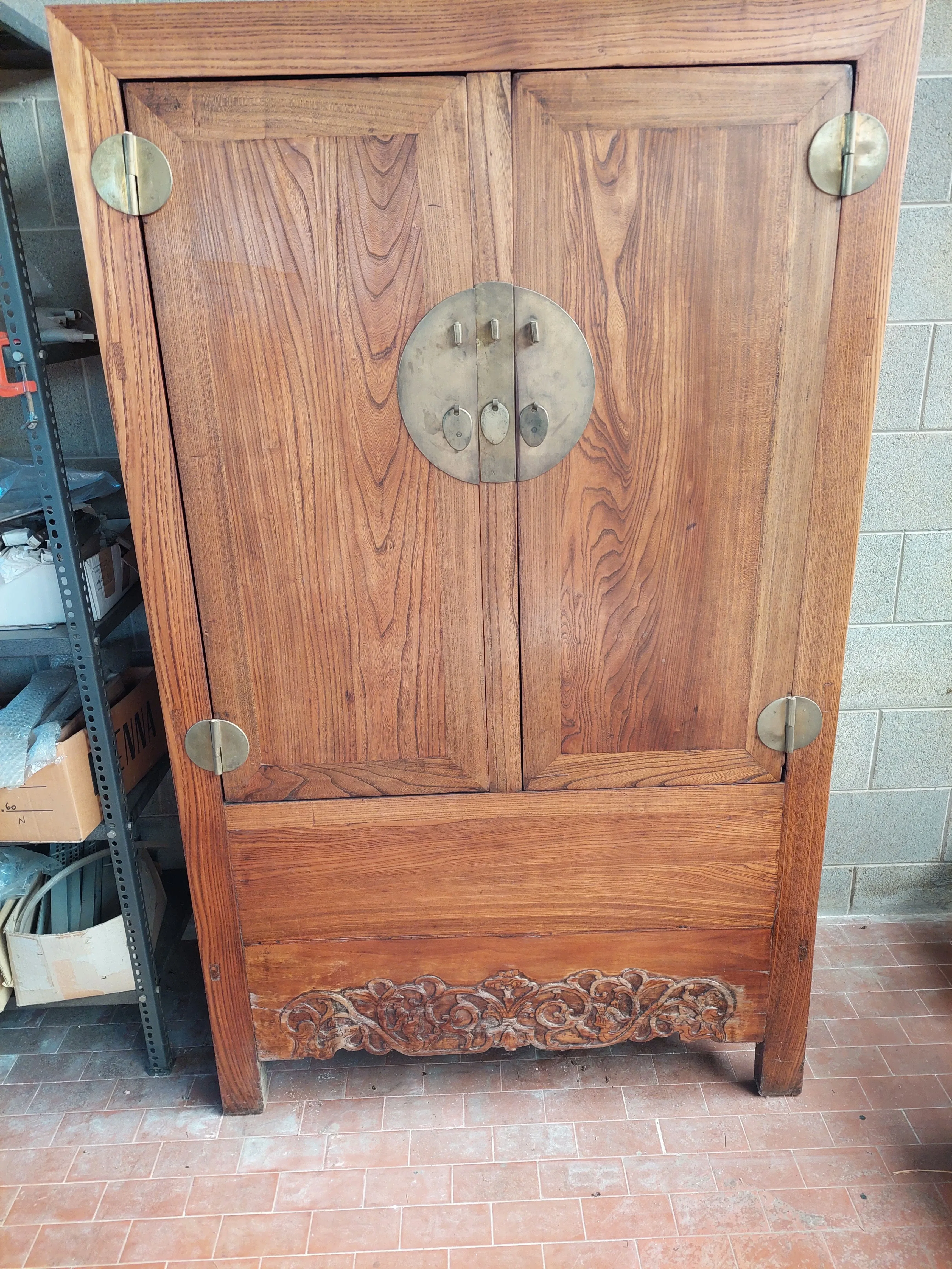 Vintage Thai furniture in teak wood ('900), 2