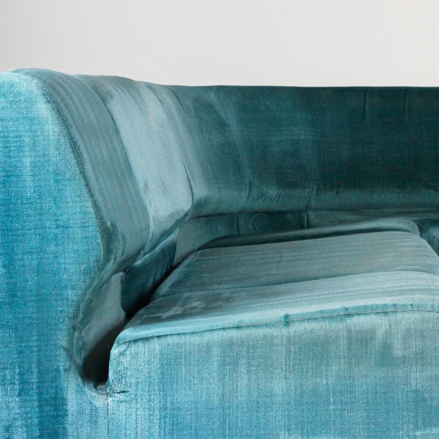 7-module corner sofa with original fabric (90s) 7