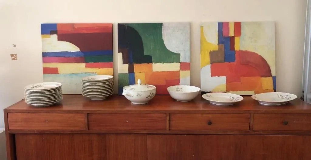 Vintage porcelain dinner set, Richard Ginori 4