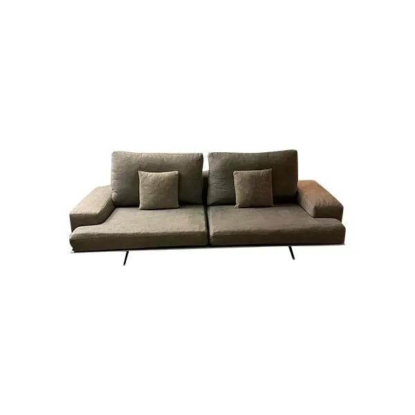 Platz 3 seater sofa in fabric (gray), Désirée image