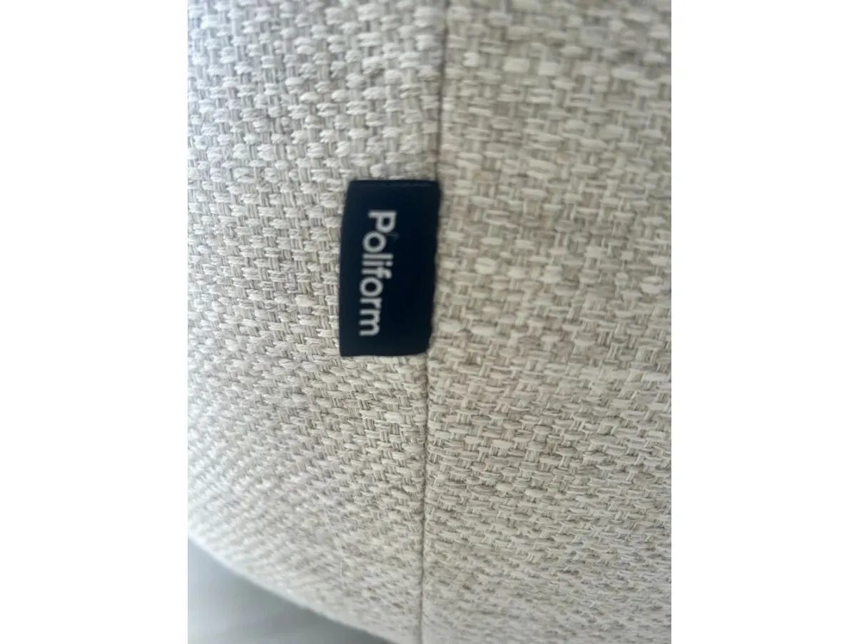 Divano angolare Saint Germain in tessuto beige, Poliform 1