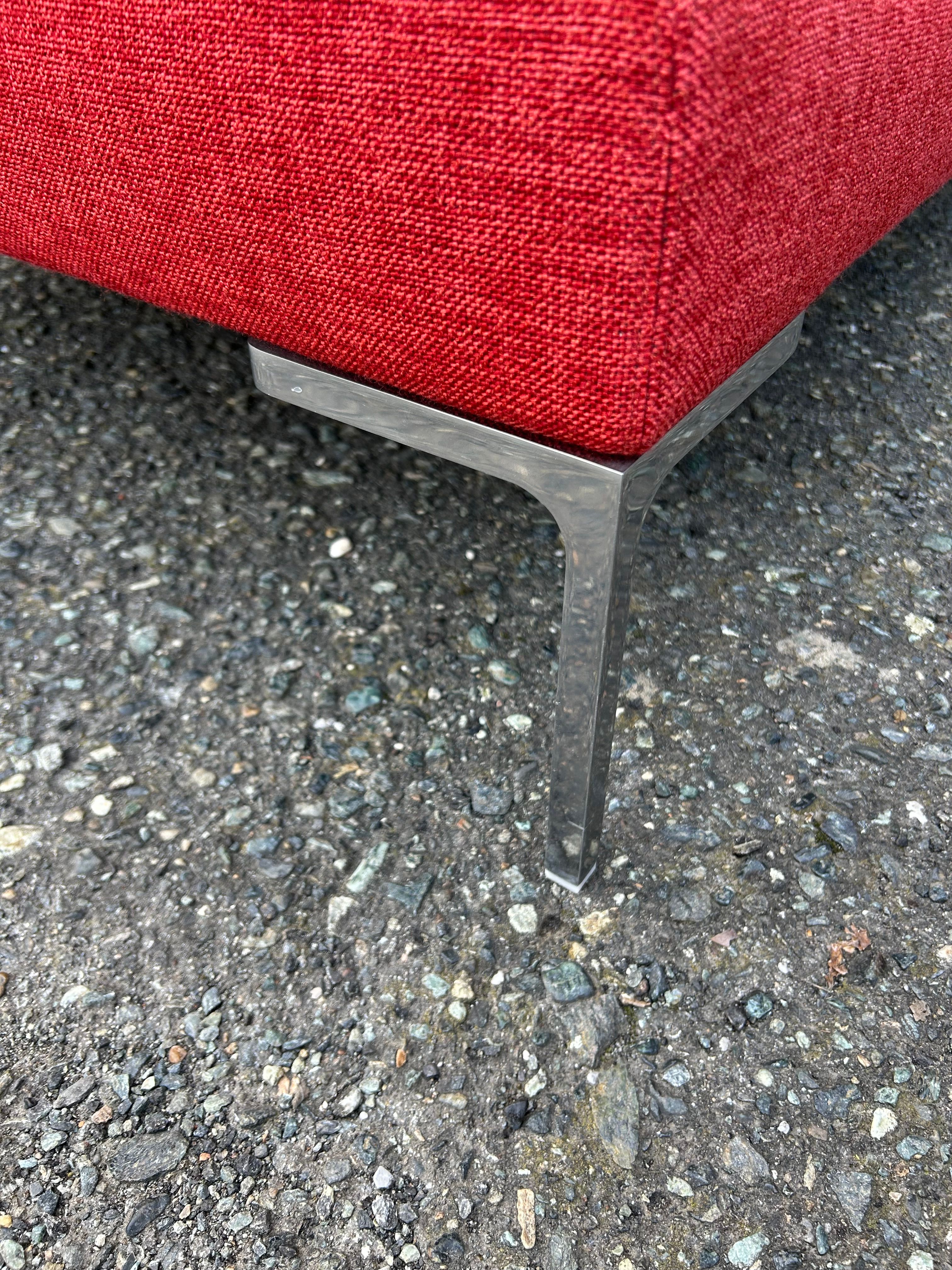 Charles Red Modular Sofa by Antonio Citterio Optional8