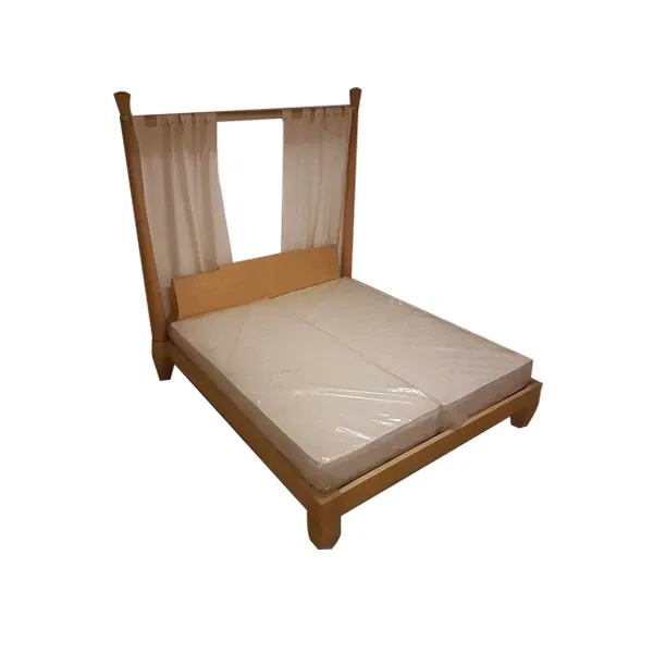 Letto matrimoniale Temenos in legno acero 7