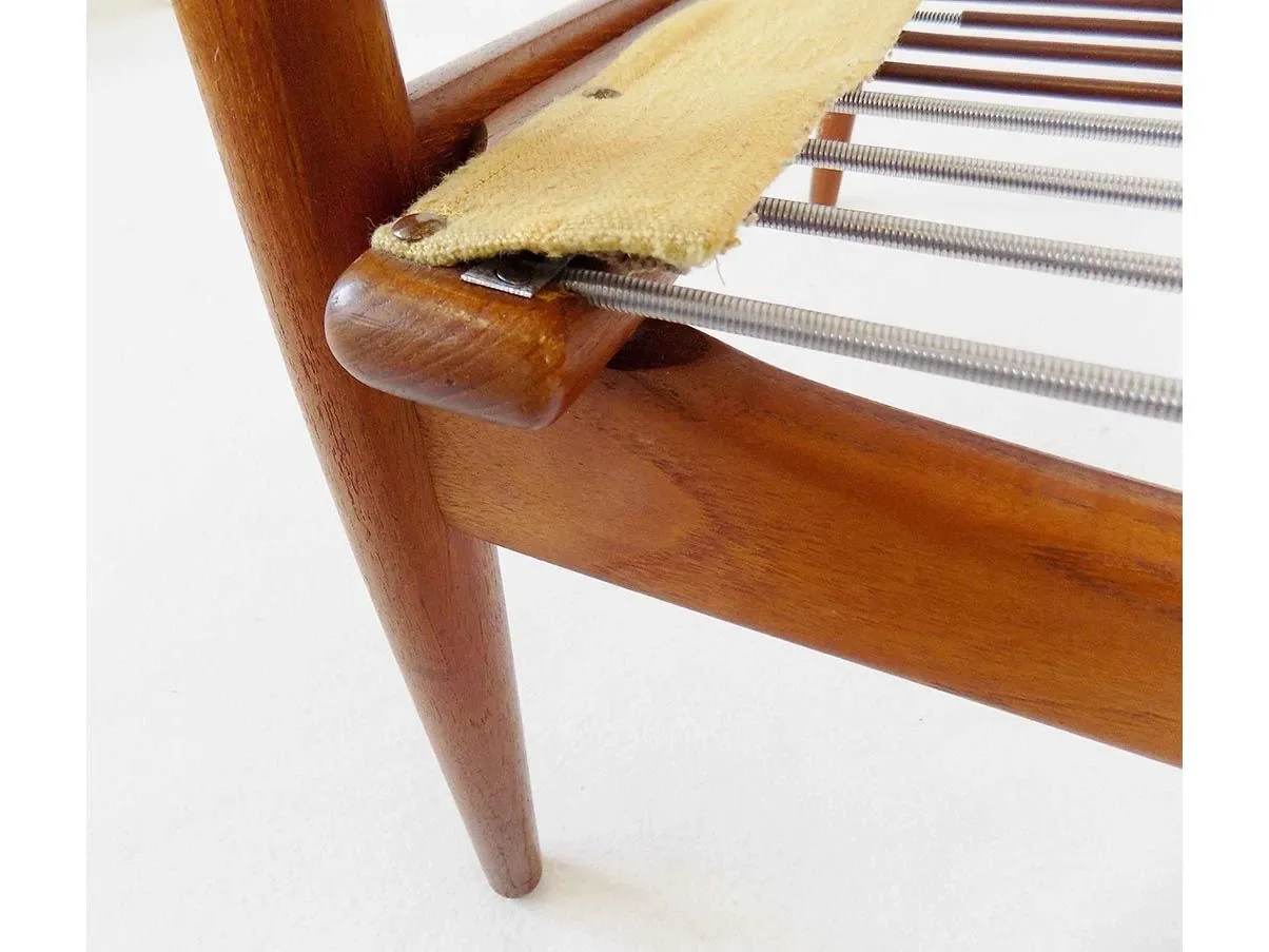 Arne Vodder Easychair aus Teakholz Sessel 9