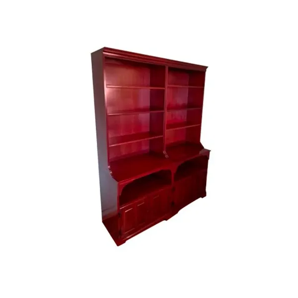 Set of 2 Old America bookcases in cherry wood, Fantoni image