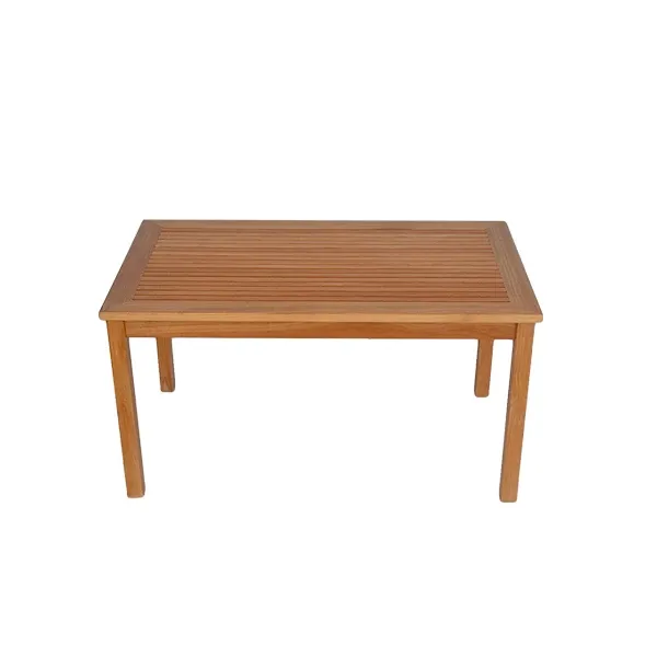 Lloyd rectangular table for outdoors in teak wood, Unopiù image