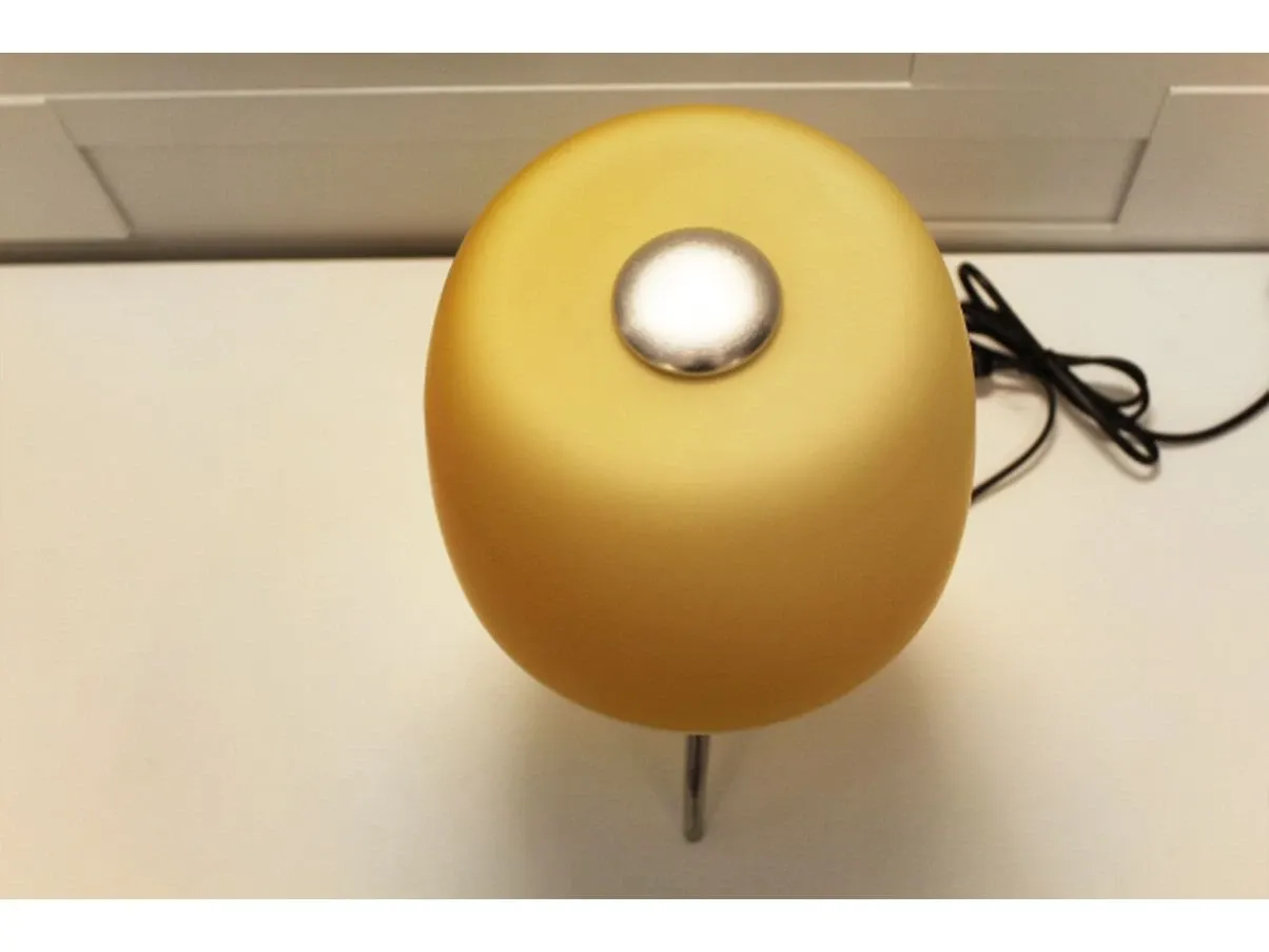 Lampada da tavolo Lumiere alluminio e vetro (giallo), Foscarini 