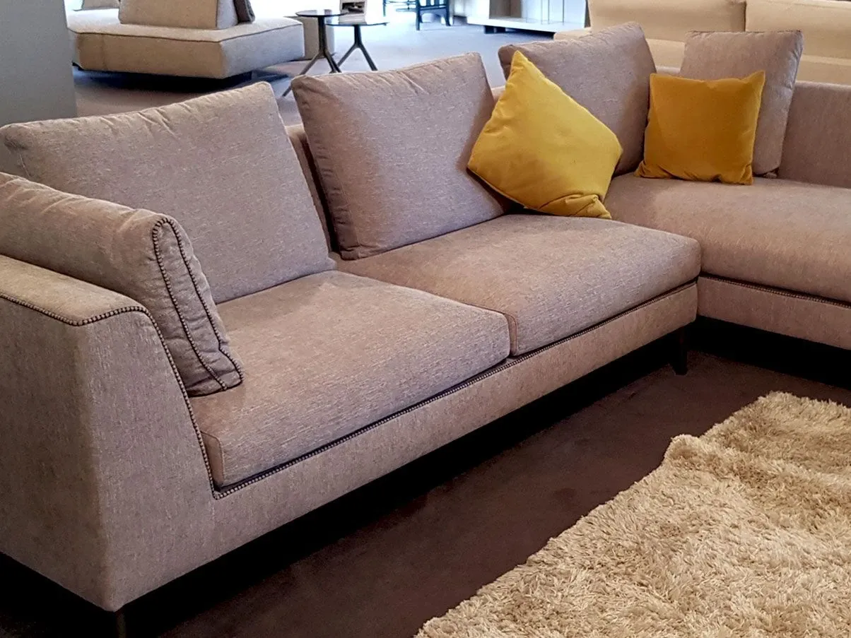 Estelle corner sofa with removable fabric cover, Flexstyle 4