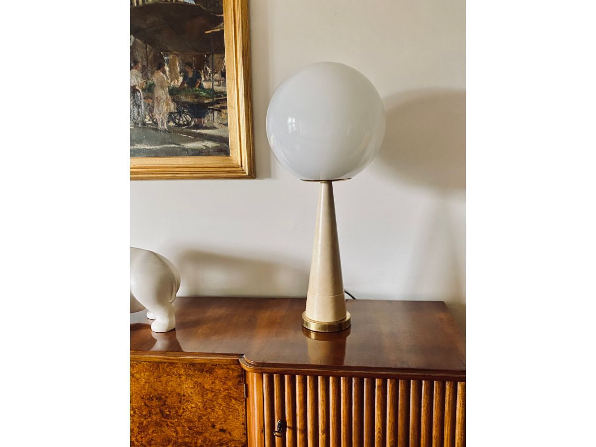 Vintage Hollywood Lamp (1960s), Front